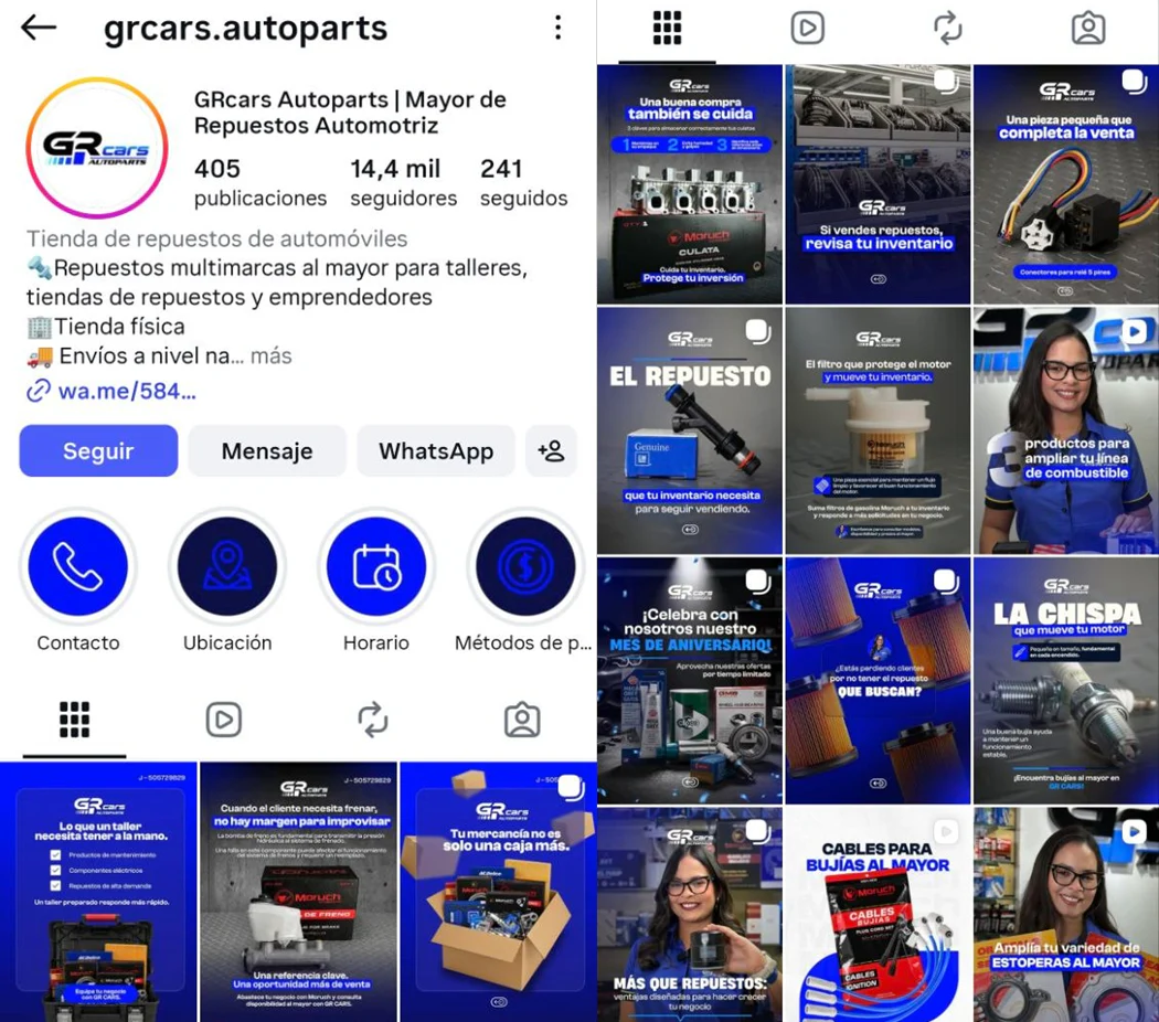 Proyecto GR Cars Autoparts